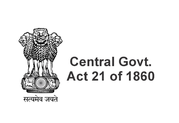 Central Govt. Act 21 of 1860