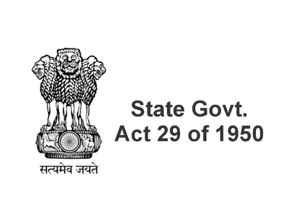 State Govt. Act 29 of 1950